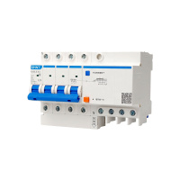 Автоматический выключатель дифференциального тока NXBLE-63 4P B63 100mA тип AC 6kA (CHINT)