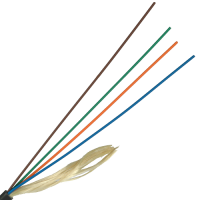 Оптический кабель универсальный, Distribution, нг(А)-HF, 4 волокна, OS2 Ultra, черный