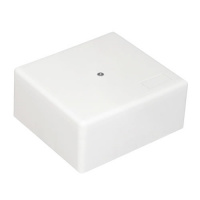 MB75 Коробка огн. E60-E90,о/п 75х75х40, с гладкими стенками,без галогена, IP41, 4P, (1,5-2,5 мм2), цвет белый