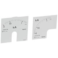 Шкала для амперметра 0-1250A Legrand Шкала для амперметра 0-1250A Legrand