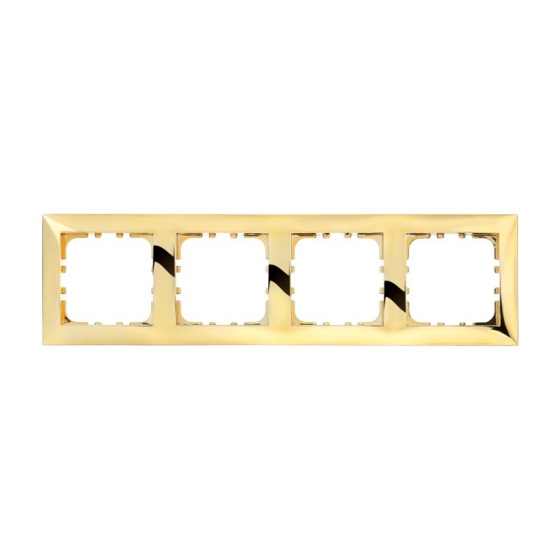 Рамка 4-постовая квадрат (золото) LK Vintage-Quadro