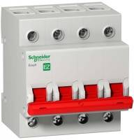 Выключатель нагрузки EASY9 (модуля Рубильник) 4 полюса 80А 400В S Schneider Electric Выключатель нагрузки EASY9 (модуля Рубильник) 4 полюса 80А 400В S Schneider Electric