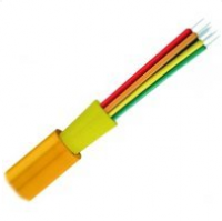 Оптический кабель Distribution, PVC, 8 волокон,  SM G657, желтый