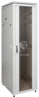 ITK Шкаф сетевой 19" LINEA N 28U 600х800 мм стеклянная передняя дверь серый