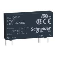 Твердотельное реле, 1 фаза, 3,5 А SSL1D03BD Schneider Electric Твердотельное реле, 1 фаза, 3,5 А SSL1D03BD Schneider Electric