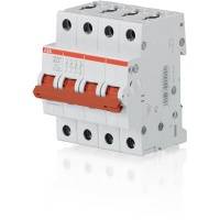 Рубильник 4 полюсов SD204/32 красный рычаг ABB Рубильник 4 полюсов SD204/32 красный рычаг ABB