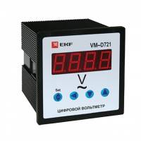 Вольтметр VM-D721 цифровой на панель (72х72) однофазный PROxima EKF Electrotechnica Вольтметр VM-D721 цифровой на панель (72х72) однофазный PROxima EKF Electrotechnica