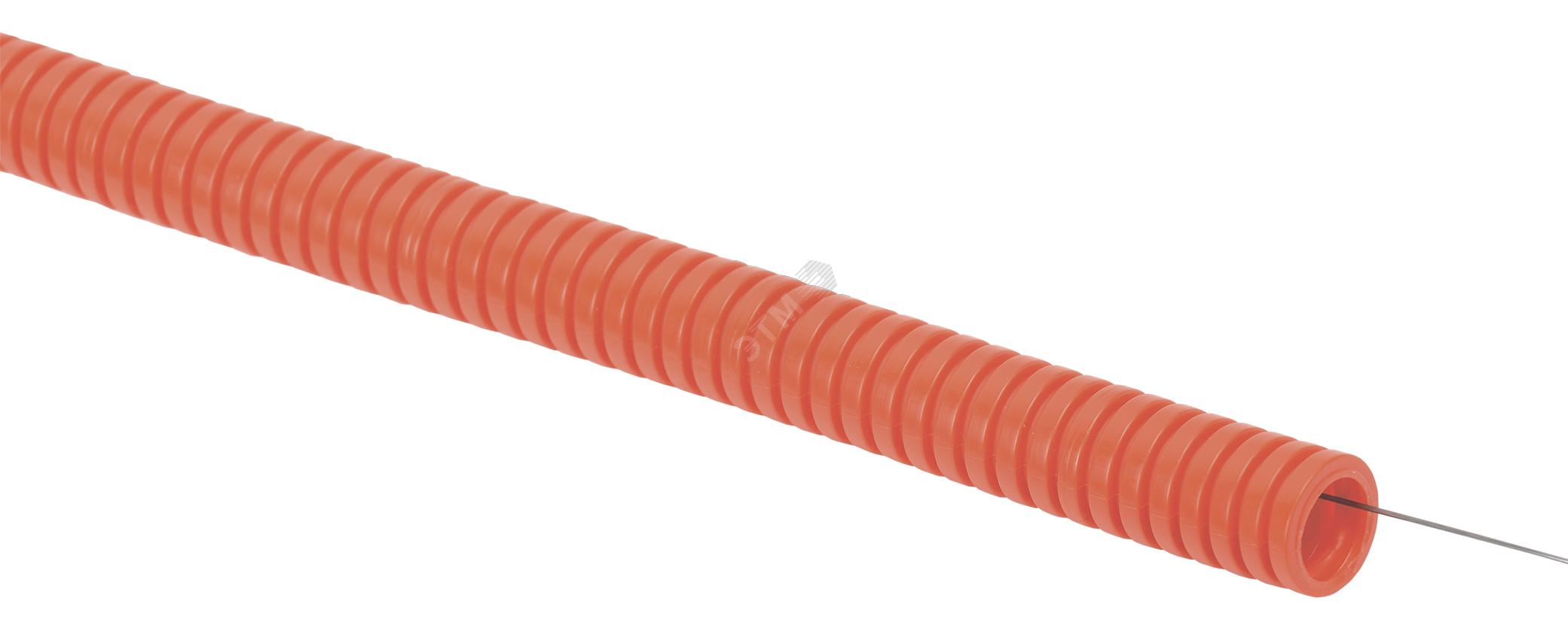 Труба гофр. ПНД d50 с зондом оранжевая (15м) IEK