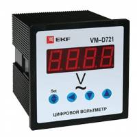 Вольтметр VM-D961 цифровой на панель (96х96) однофазный PROxima EKF Electrotechnica Вольтметр VM-D961 цифровой на панель (96х96) однофазный PROxima EKF Electrotechnica