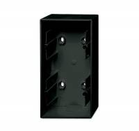 Коробка для открытого монтажа, 2-постовая, серия Basic 55, цвет черный ABB Коробка для открытого монтажа, 2-постовая, серия Basic 55, цвет черный ABB