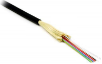 Оптоволоконный кабель Lanmaster универсальный, Distribution, нг(А)-HF, 16 волокон, OM3, черный