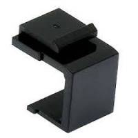 Вставка-заглушка формата Keystone Jack, черная Вставка-заглушка формата Keystone Jack, черная