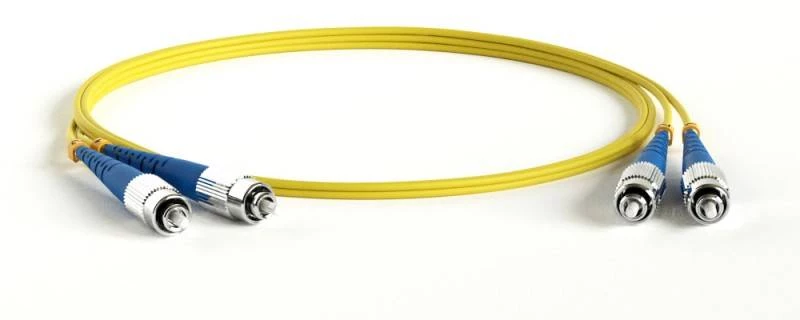 Патч-корд волоконно-оптический (шнур) SM 9/125 (OS2), FC/UPC-FC/UPC, 2.0 мм, duplex, LSZH, 10 м Hyperline