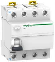 Четырехполюсное устройство защитного отключения iID K 4П 40A 30mA AC-ТИП
