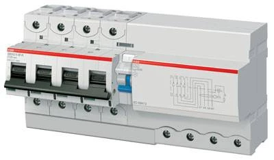 Выключатель автоматического дифференциального тока, DS804N D 125/0,3 A S