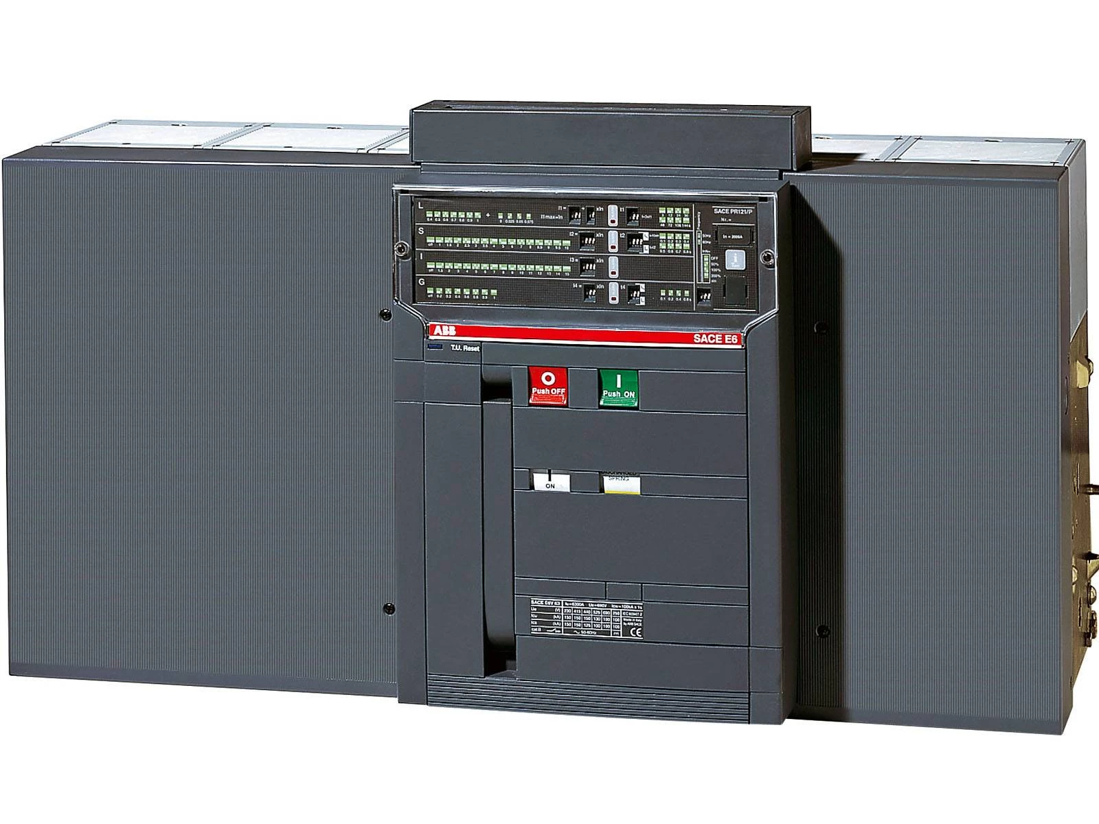 Выключатель автоматический выкатной E6V 5000 PR122/P-LI In=5000A 4p W MP