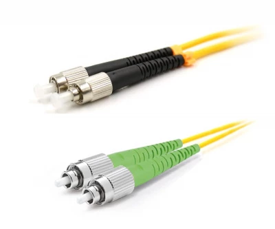 Патч-корд оптический LANMASTER, LSZH, дуплексный, ST/APC-FC/UPC, SM OS2, 3.0 м