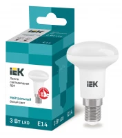 Лампа светодиодная ECO R39 рефлектор 3Вт 230В 4000К E14 IEK