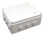 JBS101 Коробка распределительная о/п 100х100х55, без галогена, 6 вых., IP55