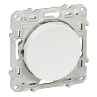 Переключатель с LED бел ODACE