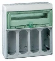 ЩИТ KAEDRA IP65 18МОД. + 4ОТВ. РОЗ 63А