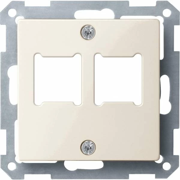 ЦЕНТР.ПЛАТА ДЛЯ РОЗ.RJ11/RJ45,2 ПОС.БЕЖ