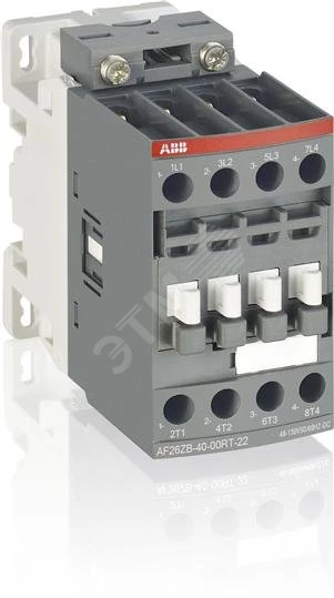 Контактор AF38ZB-40-00RT-21 с катушкой управления 24-60В 50/60Гц 20-60В DC