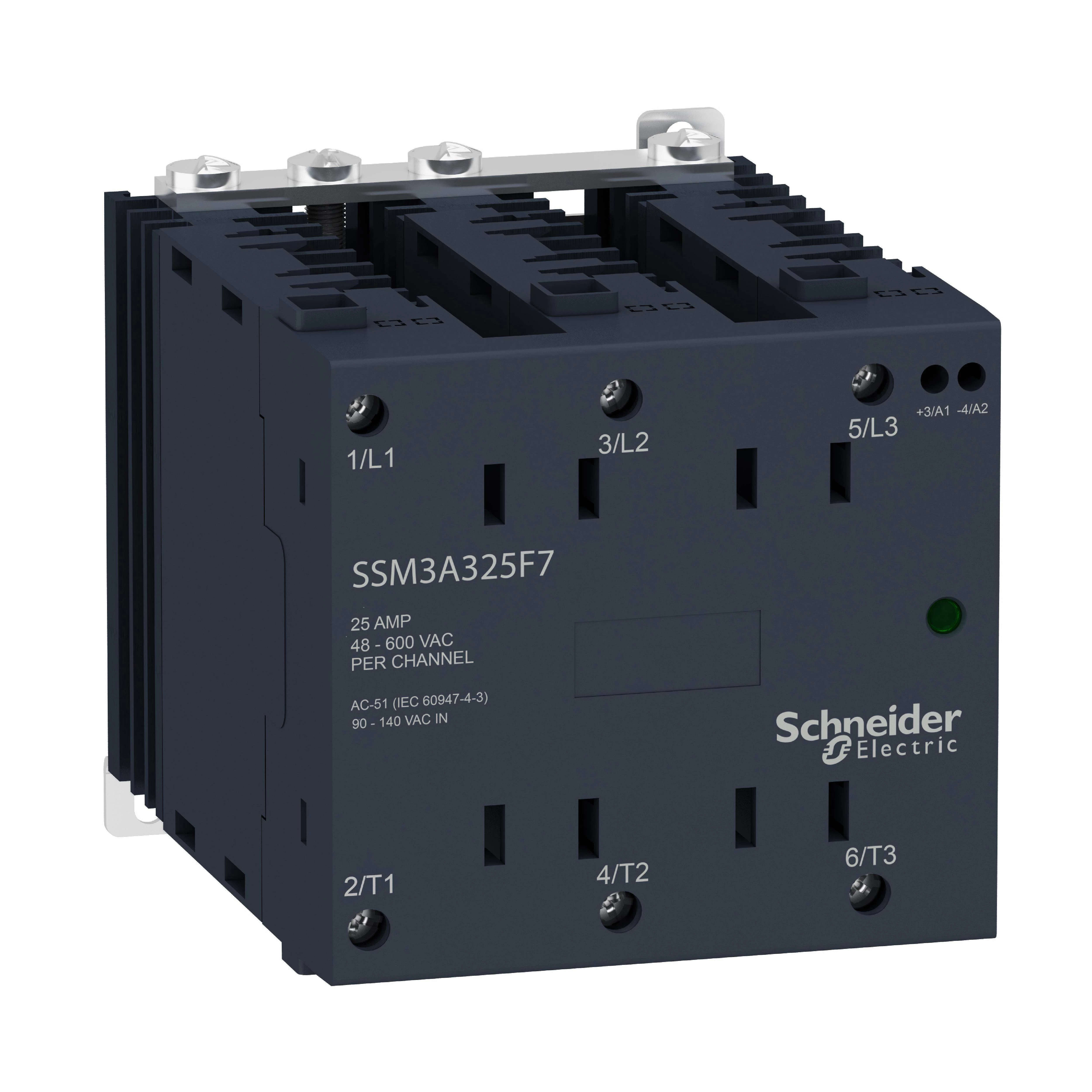 ТВЕРДОТЕЛЬНОЕ РЕЛЕ, ~600 В, 25 А, ~90-140 В SSM3A325F7