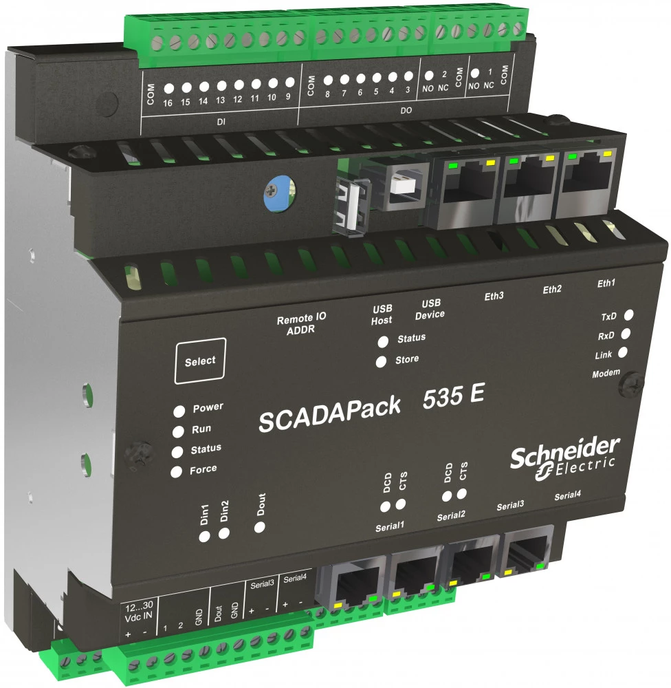 SCADAPack 535E RTU,Logic,4-20мА,24В,Реле,2 A/O - ATEX