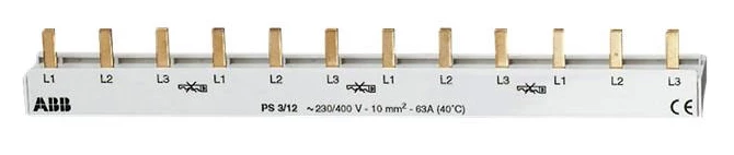 3ф,шина к, 12мод,63А PS3/12 2CDL231001R1012