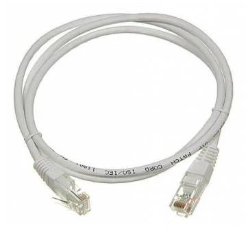 Патч-корд LANMASTER LSZH UTP кат.6, 5.0 м, белый