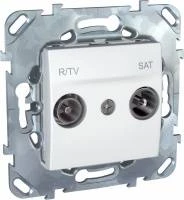 R-TV/SAT РОЗЕТКА ОКОНЕЧНАЯ БЕЛЫЙ