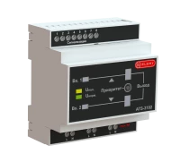 Устройство автоматического ввода резерва ATS-3102: 5DIN, 230V, 8А, in (2) клемма, out (1) клемма