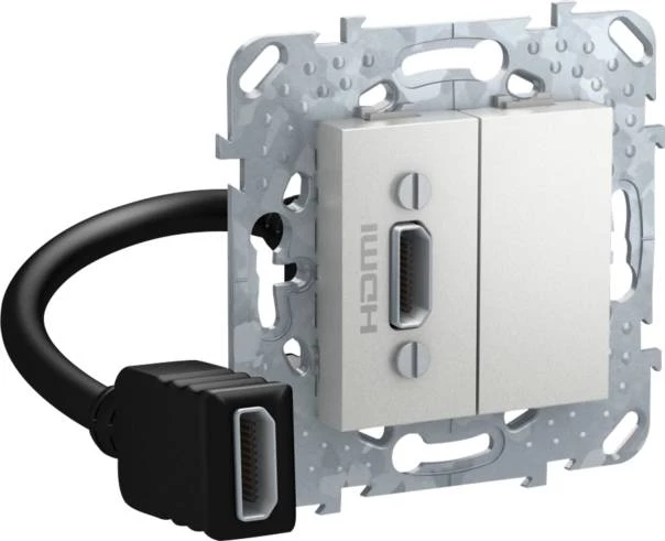 HDMI-коннектор с переходником, алюминий