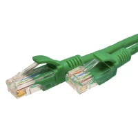 Патч-корд SUPRLAN U/UTP Cat.5e 4x2 26AWG (7x0.16mm) Cu PVC зеленый 2м