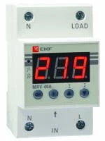 Реле напряжения с дисплеем MRV 40A EKF PROxima