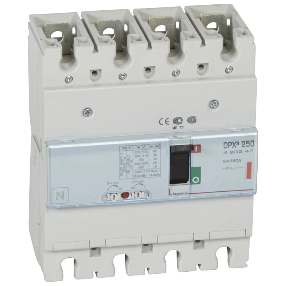 АВТ.ВЫКЛ.DPX³ 250 4P 160А 36kA 420247