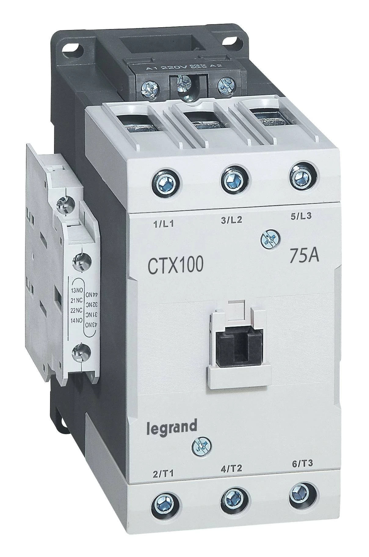 Контактор CTX3т\з.3P75A2но2нз ~380V