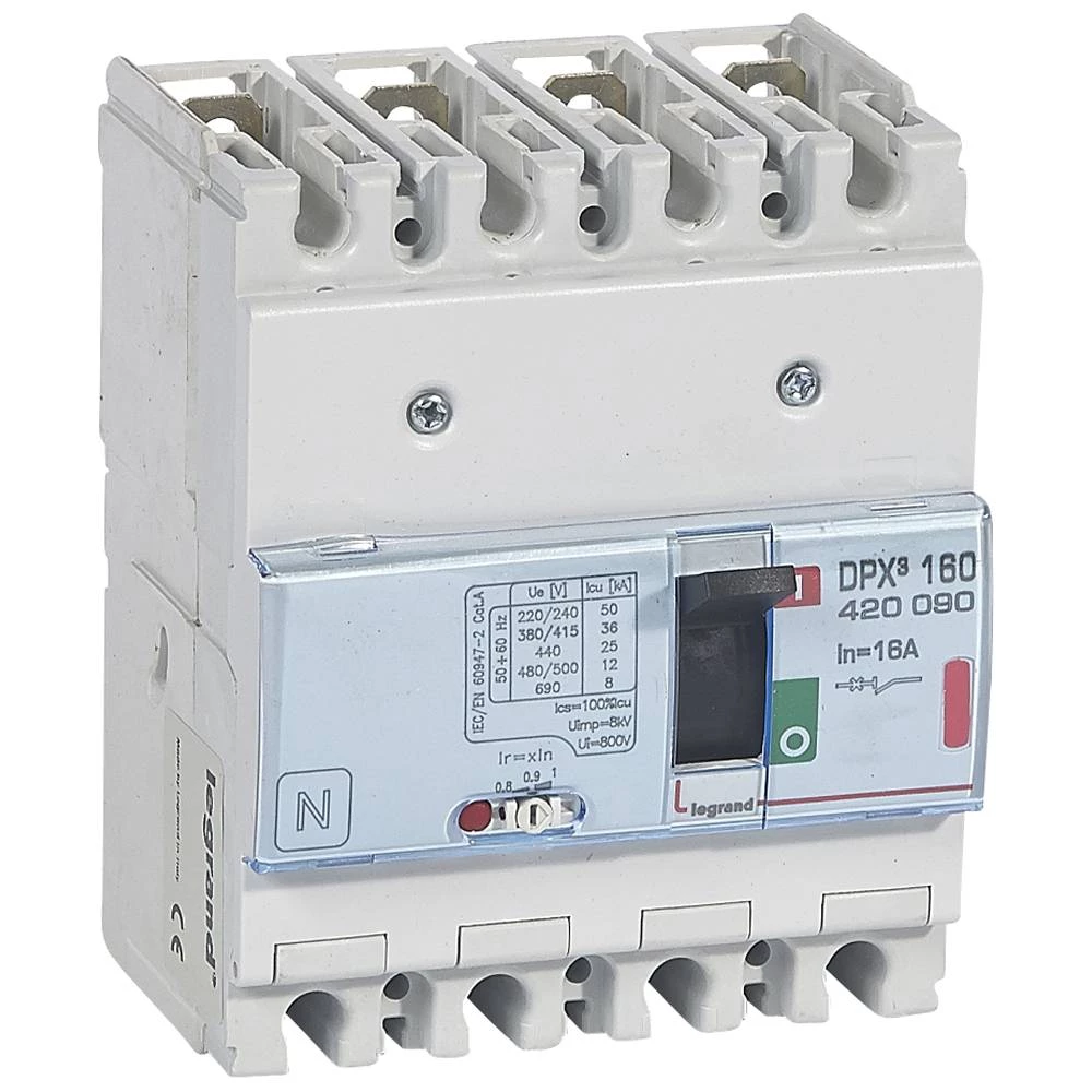 АВТ.ВЫКЛ.DPX³ 160 4P 16А 36kA