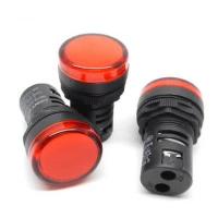 Индикатор ND16-22DS/4 оранжевый АС230В (CHINT)