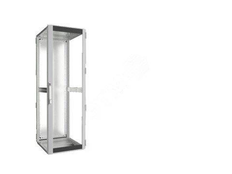 TS IT Шкаф 600х1800х600 с обзорной и стальной дверью, без 19", IP55