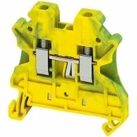 Клеммник винтовой с заземлением 2.5мм.кв 2 точки подключения NSYTRV22PE Schneider Electric