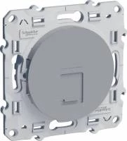Компьютерная розетка ODACE RJ45 5 UTP infr алюминий