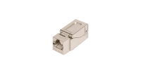 Модуль-вставка NIKOMAX типа Keystone, Кат.6a (Класс Ea), 500МГц, RJ45/8P8C, самозажимной, T568A/B, полный экран, металлик - гарантия: 5 лет расширенная / 25 лет системная