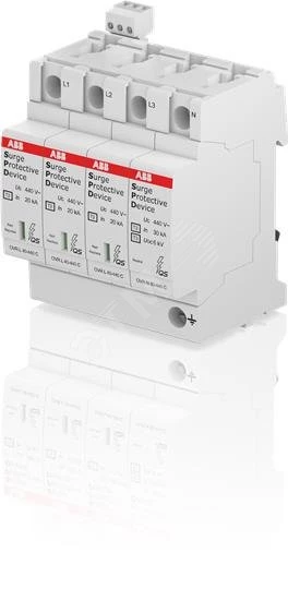 Ограничитель перенапряжений УЗИП OVR T2 3N 40-440 P TS QS