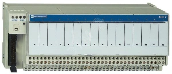 БАЗА 16 ДИСКР.ВЫХ РЕЛЕ 1NO/5А ABE7R16S212