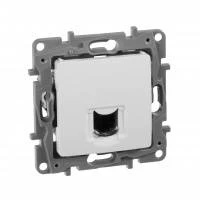 Компьютерная розетка RJ45 6 UTP белый
