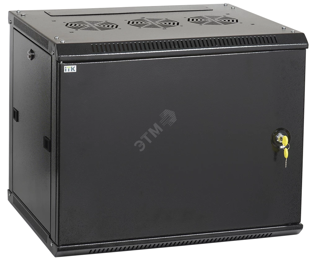 ITK Шкаф LINEA W 6U 600x450 мм дверь металл, RAL9005
