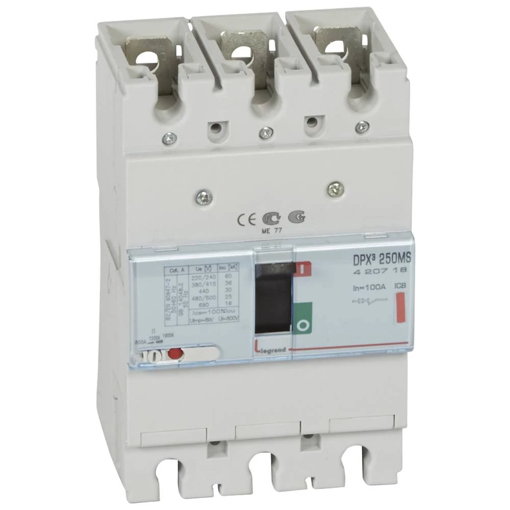 DPX³ 250ER - МОТОР 3P 100A 36kA