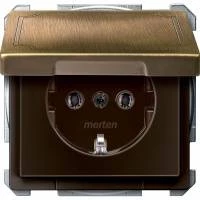 МЕХ-М РОЗЕТКИ С КРЫШК. MTN2311-4143